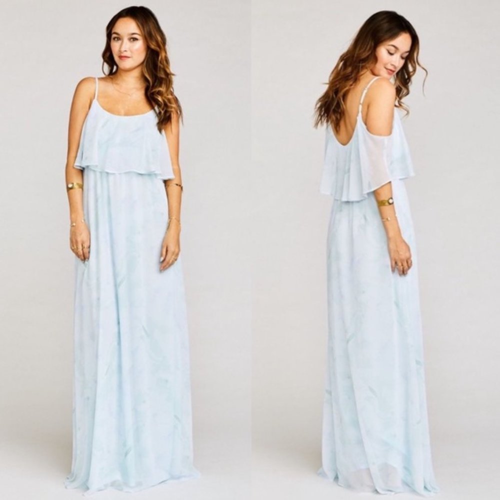 Show Me Your Mumu Caitlin Maxi Dress Baby Babers Sleeveless Lightweight Dress S